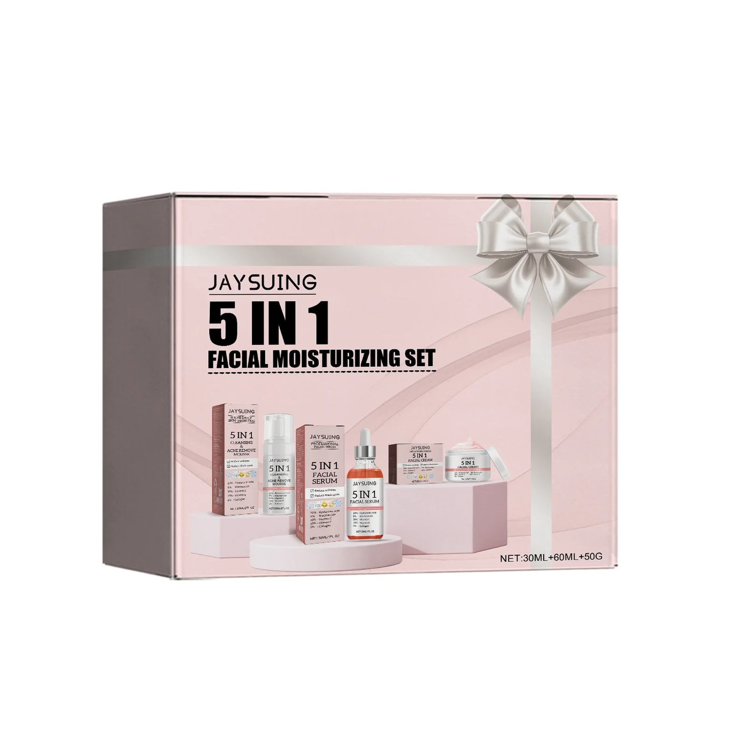 🌿 Jaysuing 5-in-1 Complete Face Care Set (by Aurela)