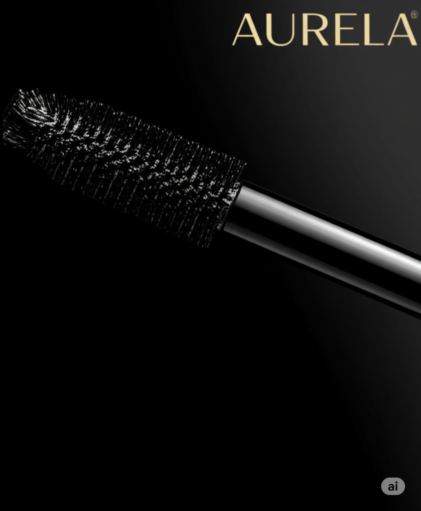 4D Black Mascara Thickening, Lengthening, Curling, Waterproof Liquid Fiber Mascara