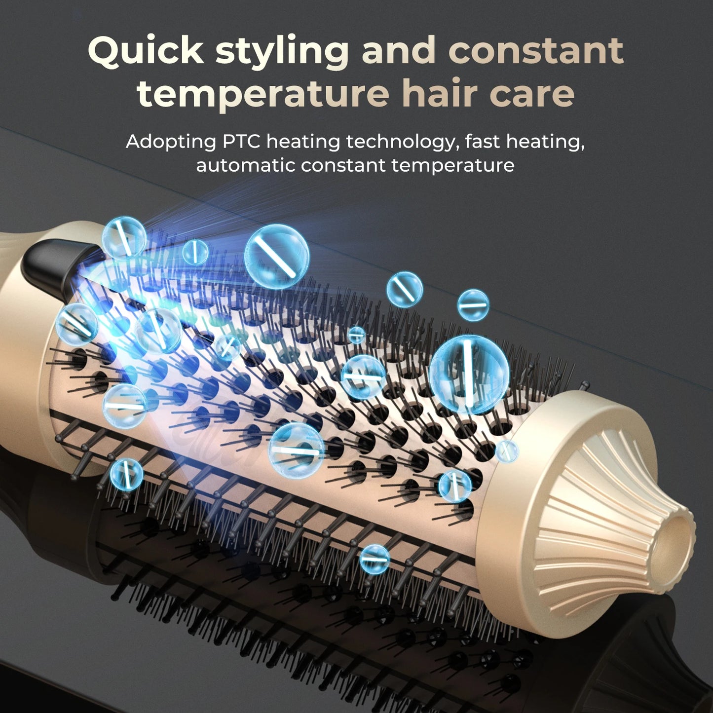 ✨ Meet the Aurela™ Ionic Thermal Brush
