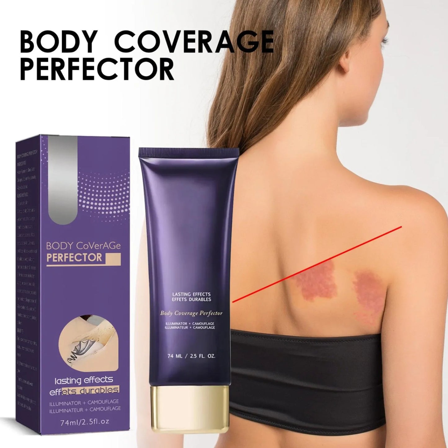 New Waterproof Leg And Body Makeup For Cover Up And More Cover Makeup Liquid For Body Cover Up Leg Makeup For Dark Spots