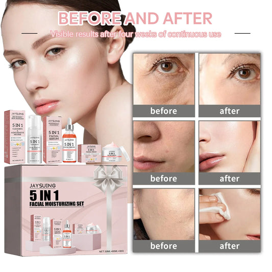 🌿 Jaysuing 5-in-1 Complete Face Care Set (by Aurela)